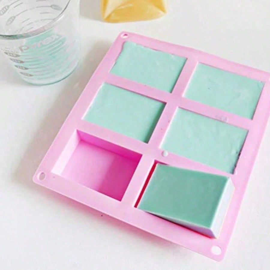 1-2 Pack 6‑Cavity DIY Silicone - Natural Making Soap recension och pris