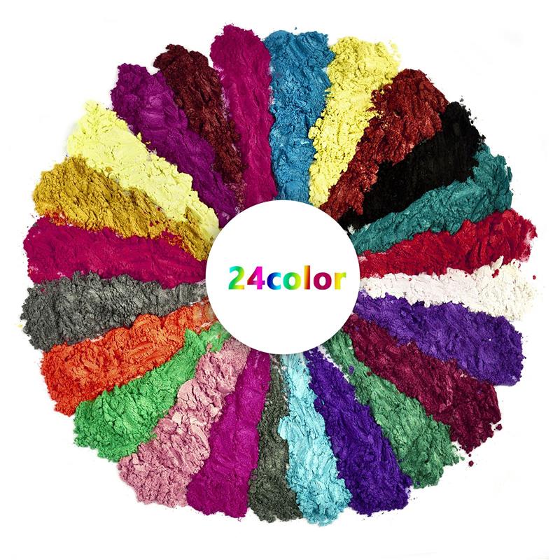 6/24/30Colors Epoxy Resin Dye  - Mica Powder Colorant recension och pris