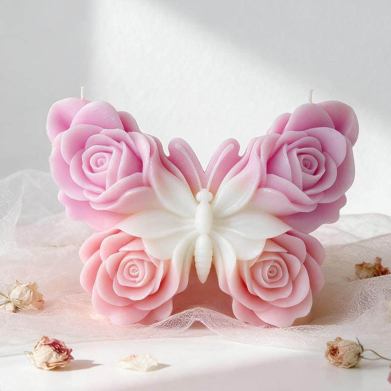 DIY Rose Butterfly Form Silico - Soap Making Accessories recension och pris