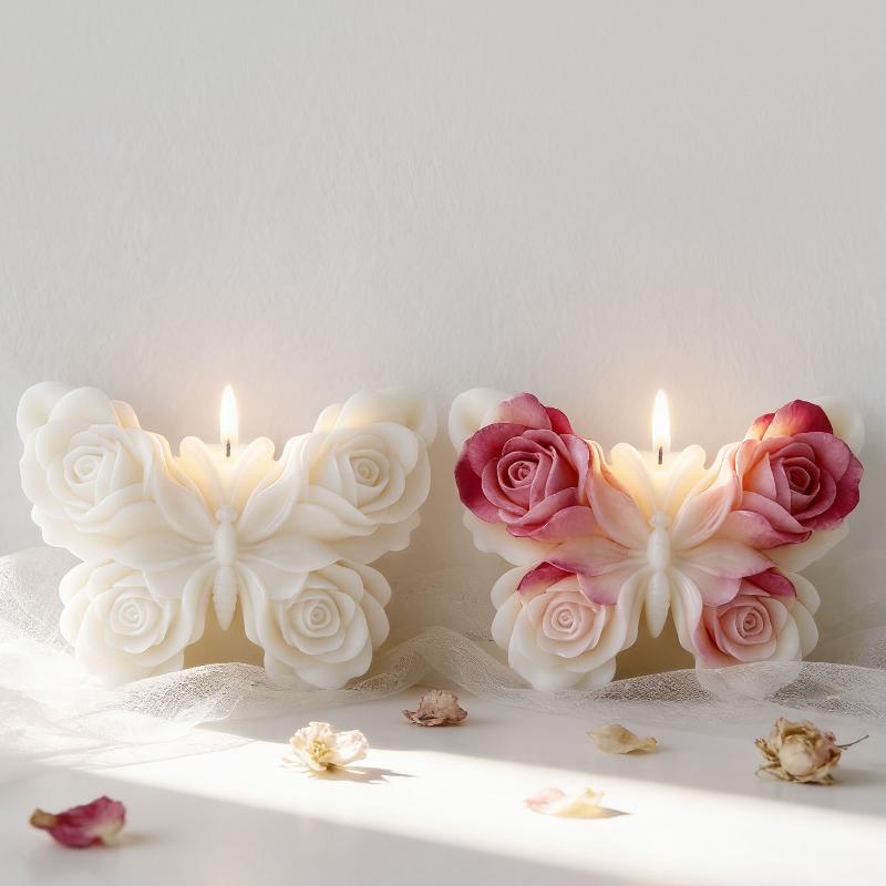 DIY Rose Butterfly Form Silico - Soap Making Accessories recension och pris