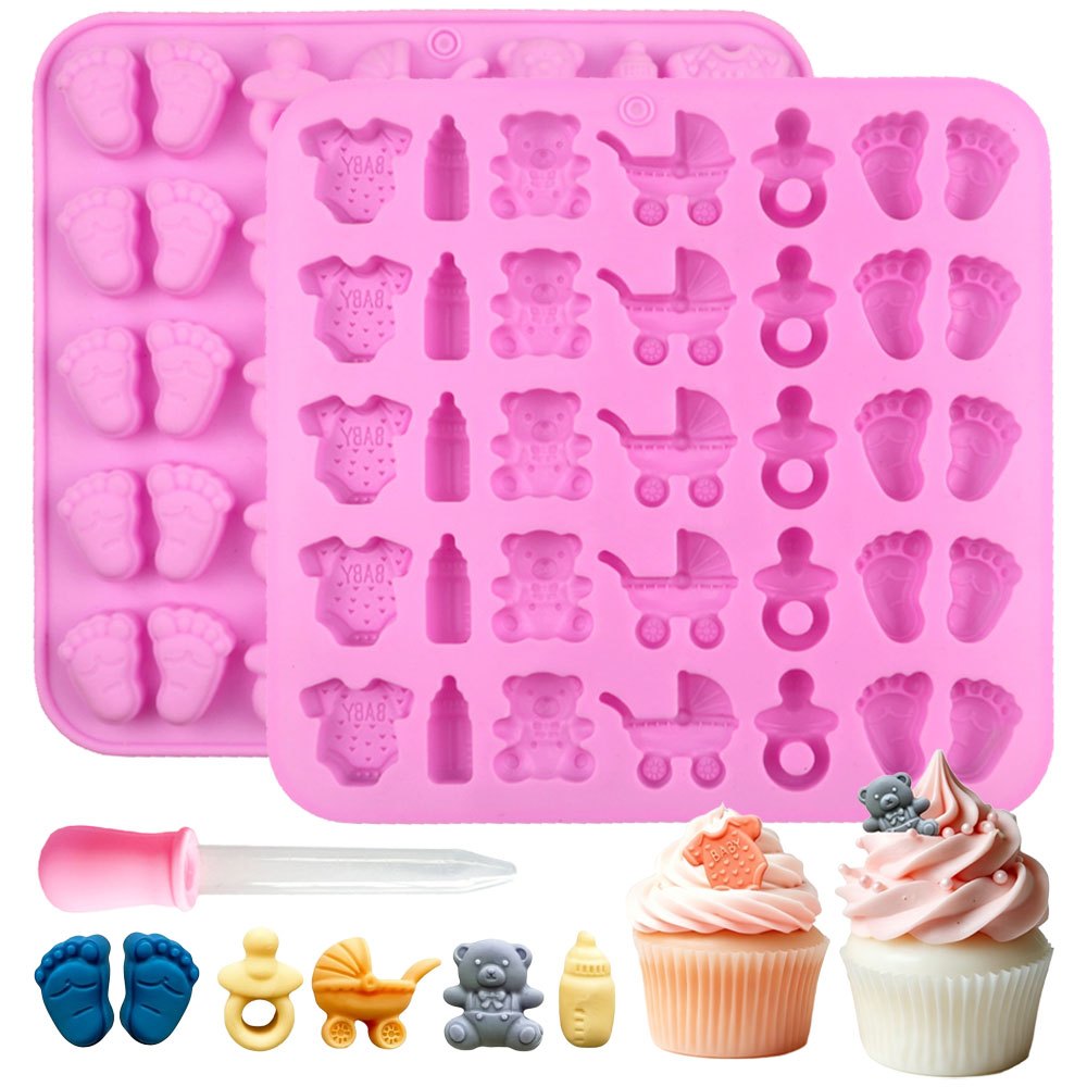2pcs Silicone Mold Set 35-Cavi - Soap Making Lye recension och pris