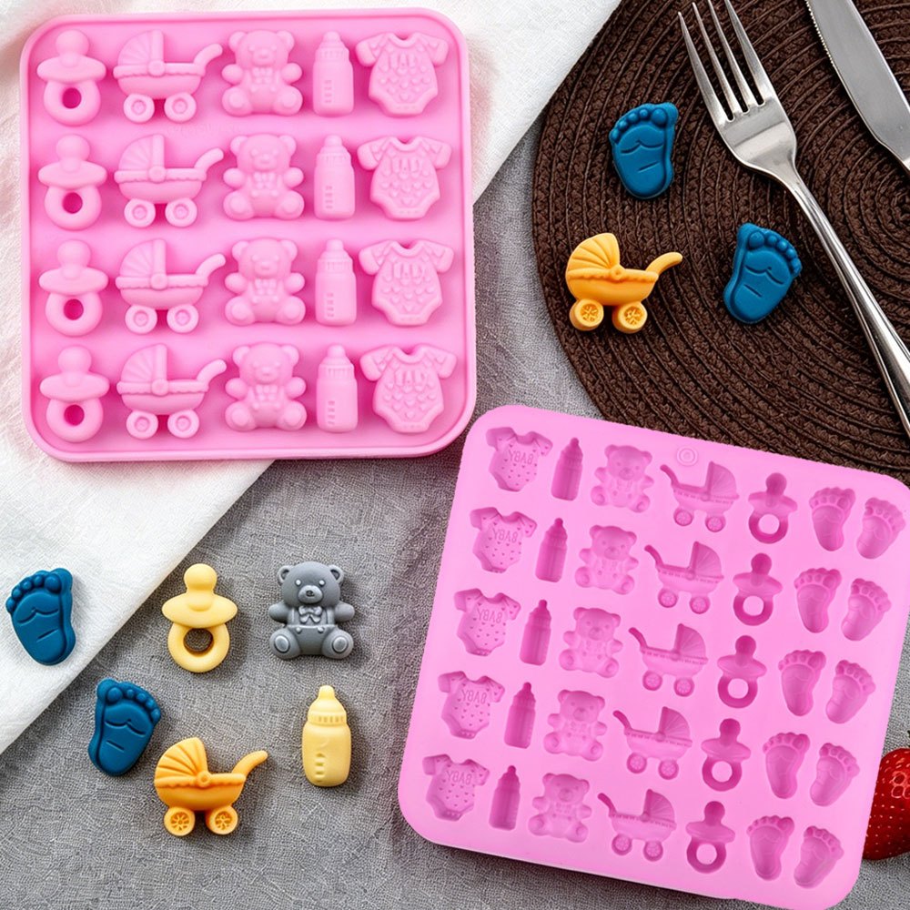 2pcs Silicone Mold Set 35-Cavi - Soap Making Lye recension och pris