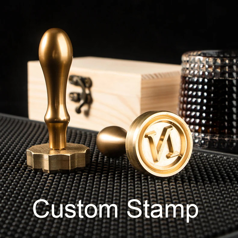 Custom Ice Cube Stamp, Letter  - Soap Stamp Custom recension och pris