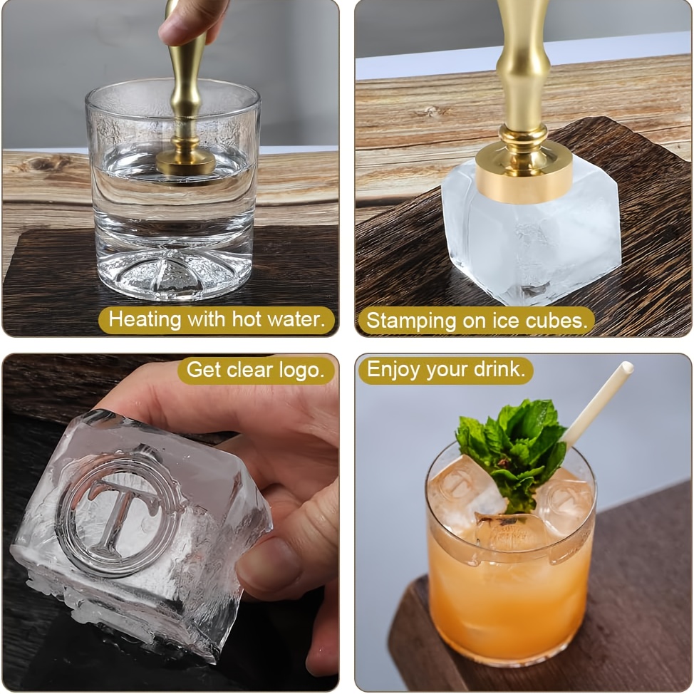 Custom Ice Cube Stamp, Letter  - Soap Stamp Custom recension och pris