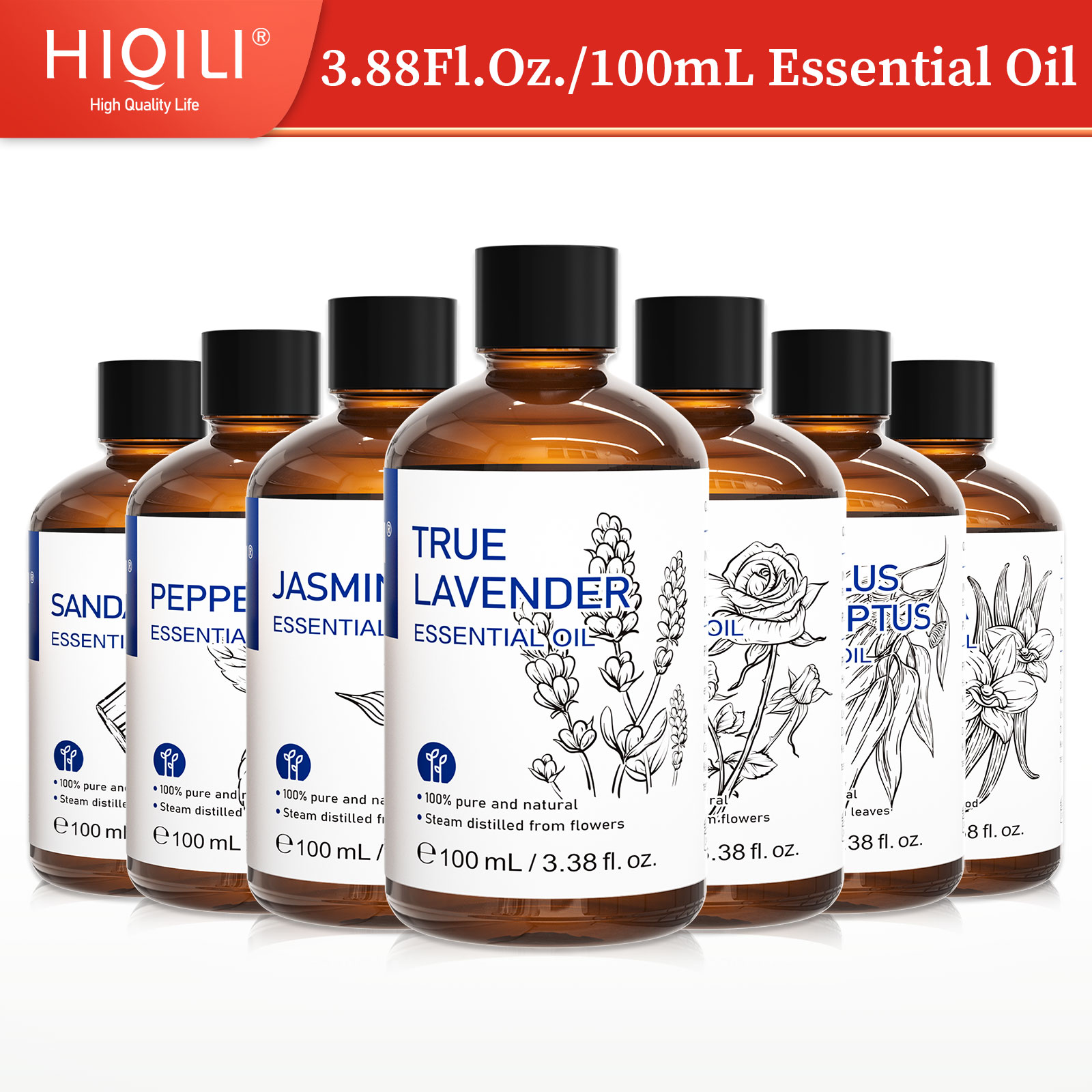 HIQILI 100% Natural,100mL Esse - Soap Making Essential Oils recension och pris