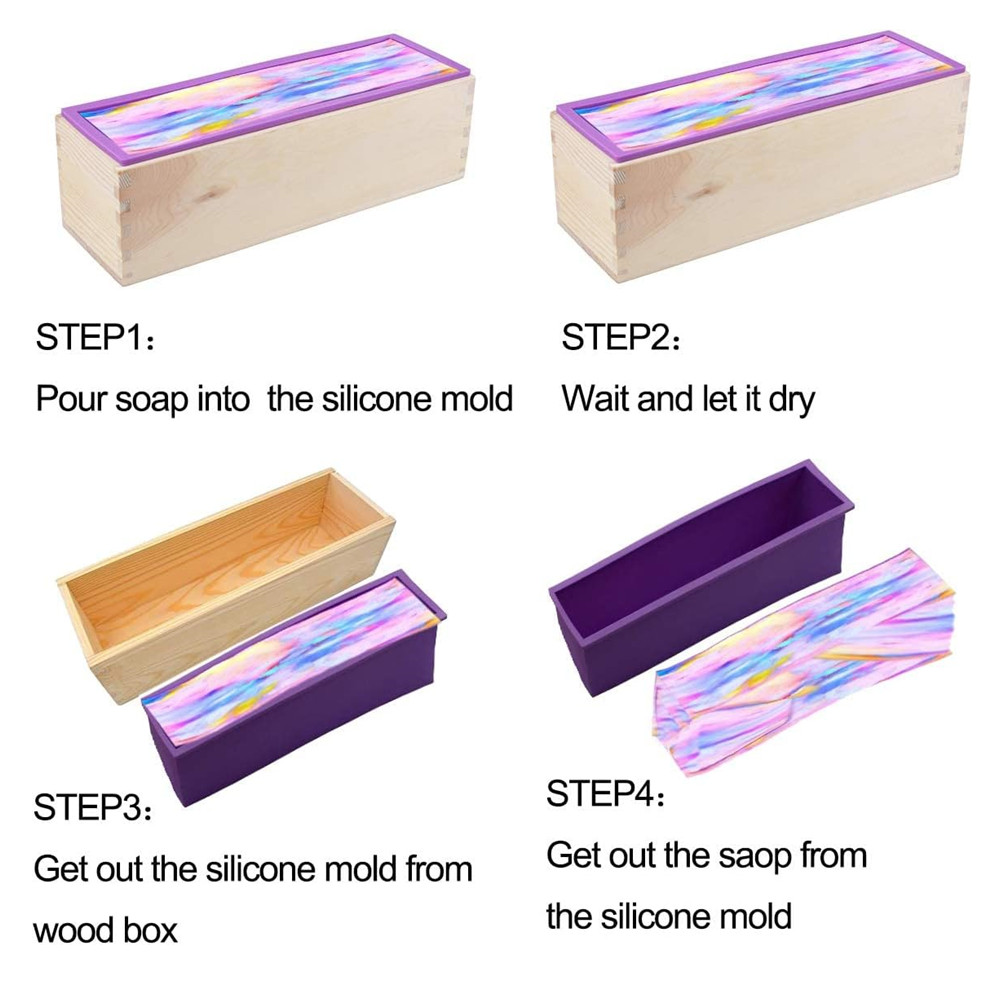 1.2L Silicone Soap Molds Kit 4 - Soap Making Book recension och pris