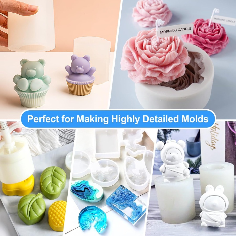 Silicone Mold Making Kit, 38.8 - Soap Making Accessories recension och pris