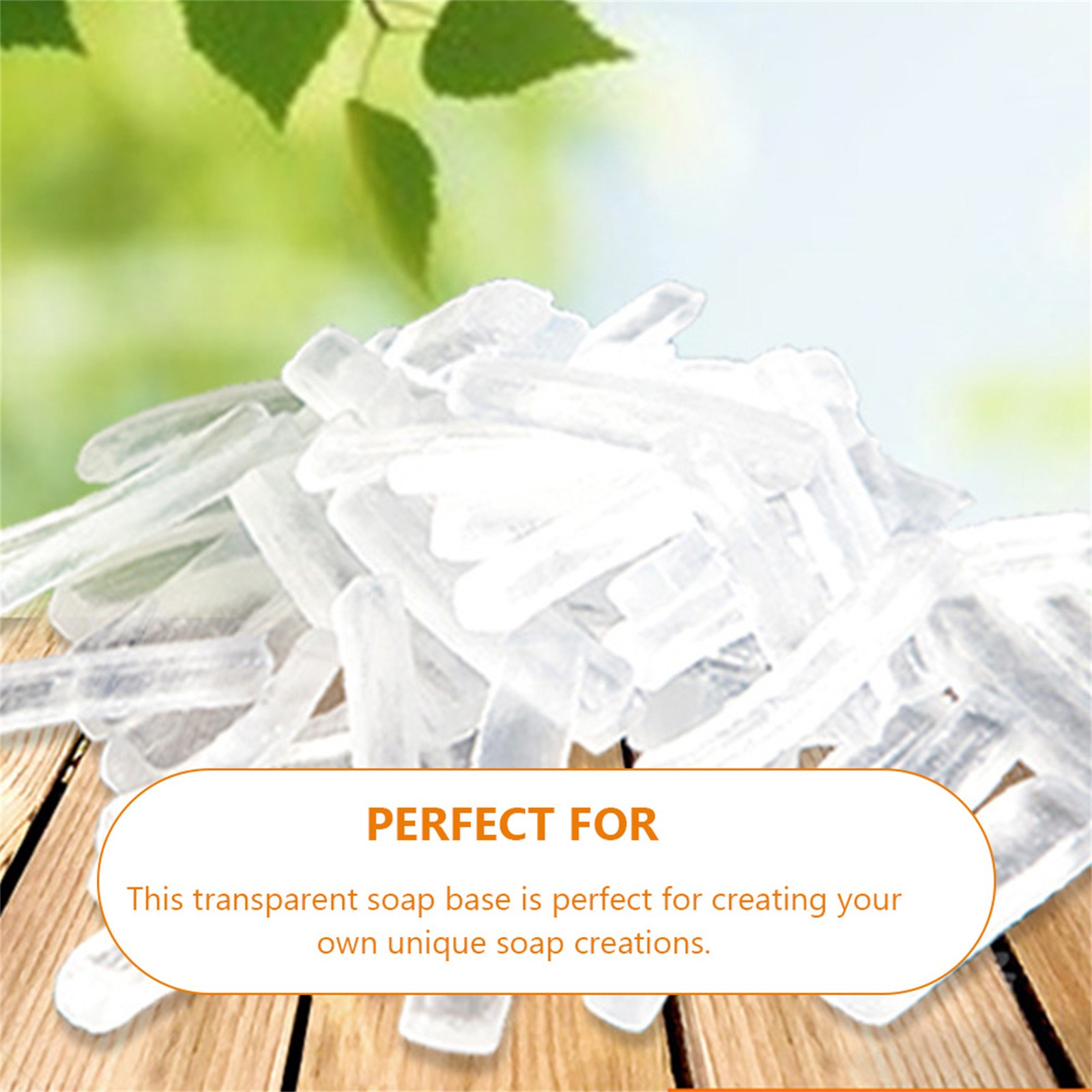 Bag Clear Glycerin Hand Soaps  - Soap Making Accessories recension och pris