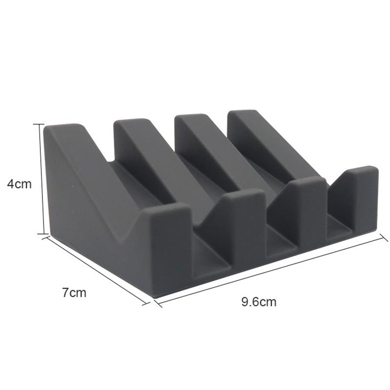 1/2/4PCS Bathroom Silicone Soa - Soap Making Dish recension och pris