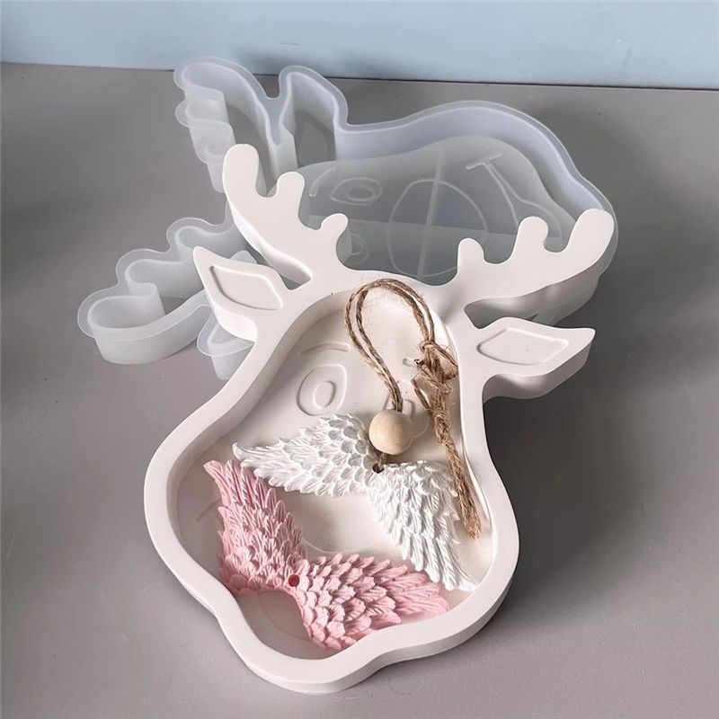 A55F-Christmas Deer Silicone M - Soap Making Dish recension och pris