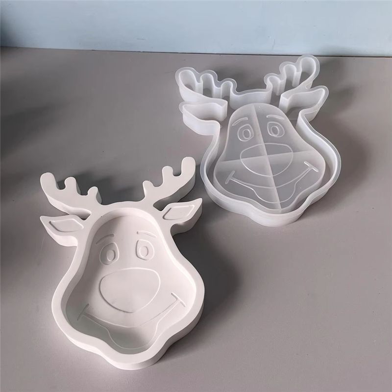 A55F-Christmas Deer Silicone M - Soap Making Dish recension och pris